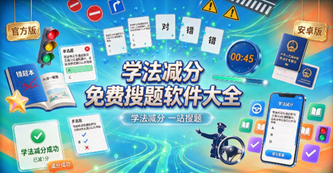 学法减分免费搜题版本大全
